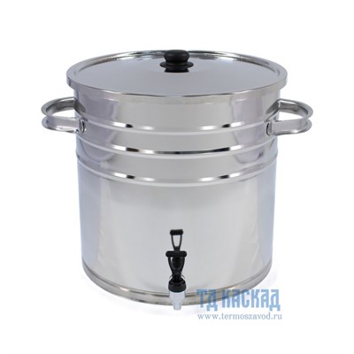 Бак для воды на 15 литров с краном и крышкой. БП-15 31276