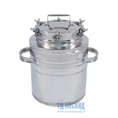 Бидон на 25 литров  из нержавеющей стали 31225