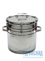 Бидон (фляга) на 40 литров из нержавеющей стали 31274