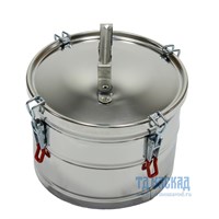 Бидон (фляга) на 4 литра из нержавеющей стали 31268