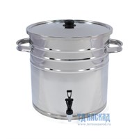 Бак для воды на 40 литров с краном и крышкой. БП-40 31279