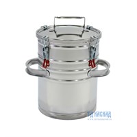 Бидон (фляга) на 12 литров из нержавеющей стали 31271